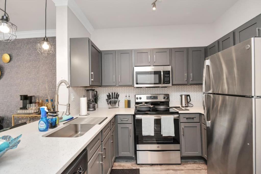 Luxury 1Br Apt ,Nrg ,Downtown ,Med Center,Galleria ヒューストン エクステリア 写真